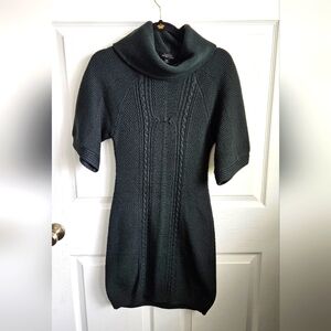 Tahari Dark Green Sweater Dress